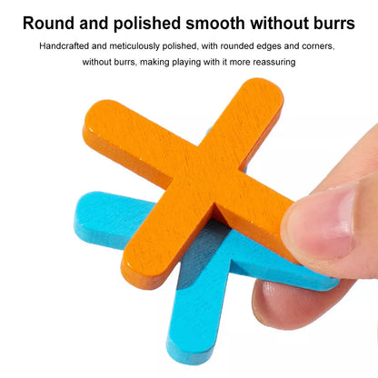 Wooden XOX Game Board