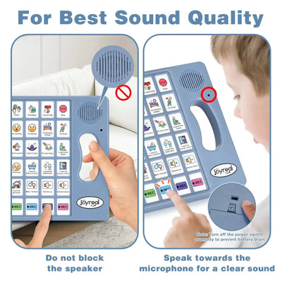 Fidtoy AAC Communication Device for Autism Support