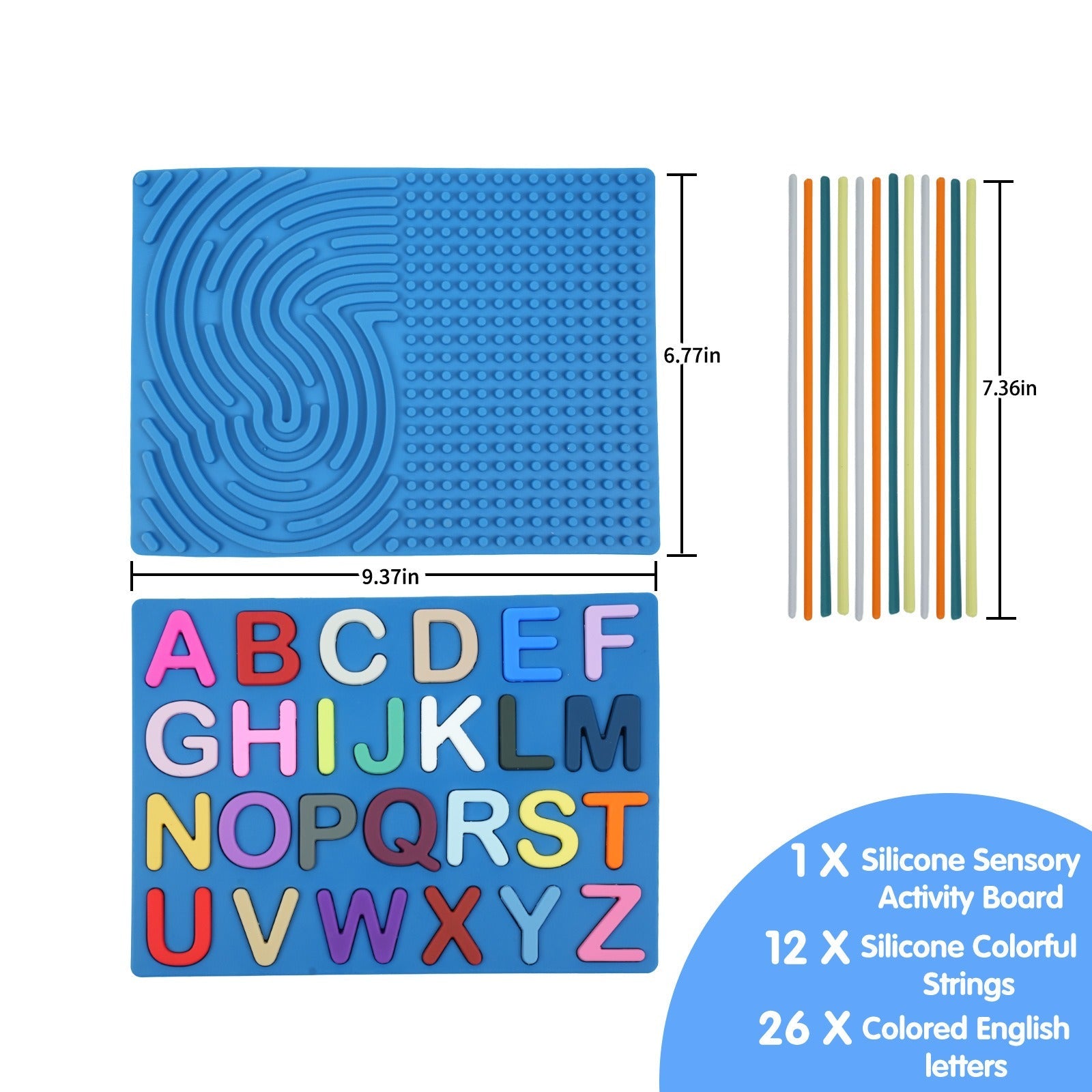 Multi-Use Sensory Board - Educational & Calming Fidget Toy