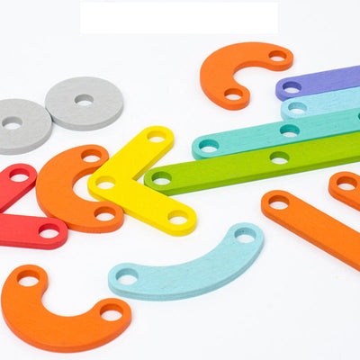 Puzzle à chevilles Montessori