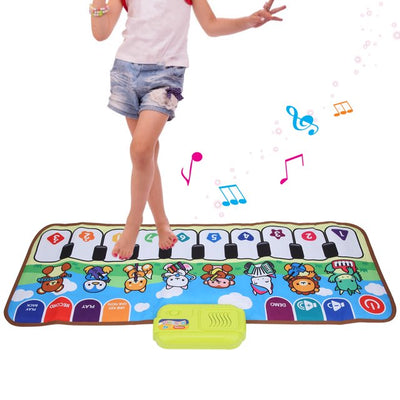 Tapis musical Fidtoy Piano – Tapis de jeu musical pour bébés et enfants