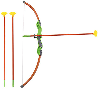 Dinosaur Themed Bow and Arrow Shooting Archery Set with Bow Suction Top Arrows Quiver Target Stand Outdoor Garden Game for Kids