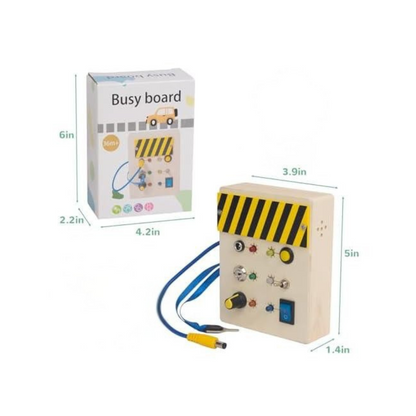 Portable  LED Light Switches Busy Board G Car Theme