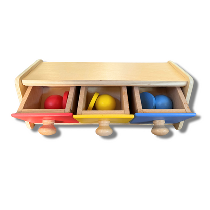 Montessori Box with Bin Toddler Activity Toy