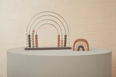 Large OYOY Wooden Rainbow Abacus