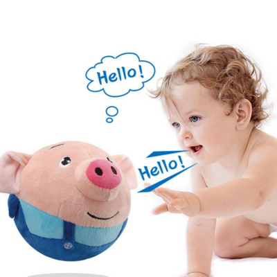 Jumping Piggy Ball™ | Bueno para el ejercicio - Pelota de juguete interactiva