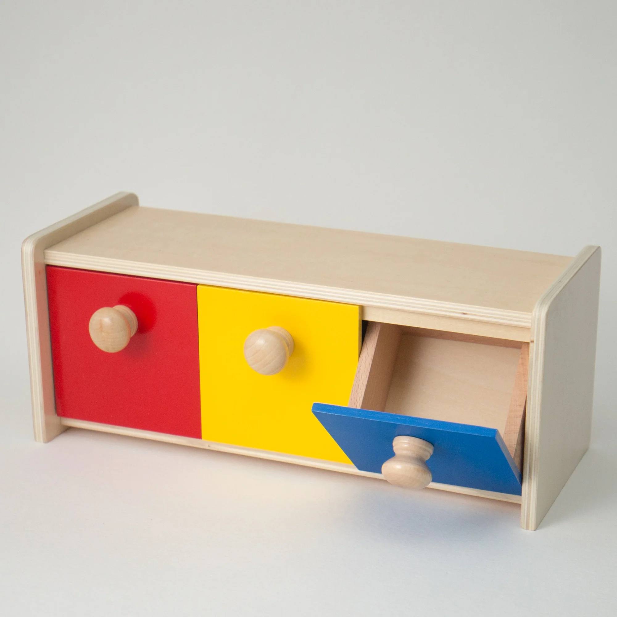 Montessori Box with Bin Toddler Activity Toy