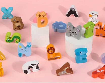 Animal Alphabet Learning Board : ACCELERATE Letter Recognition