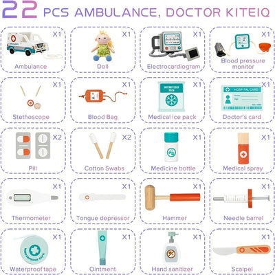 Trousse de docteur d'ambulance