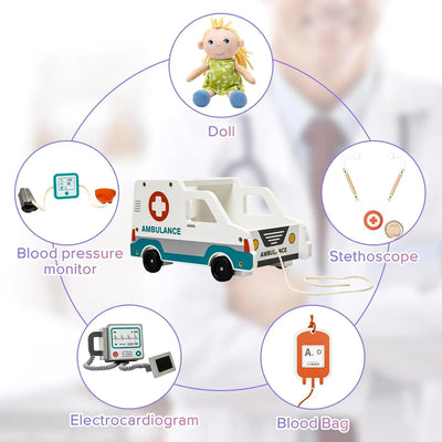 Trousse de docteur d'ambulance
