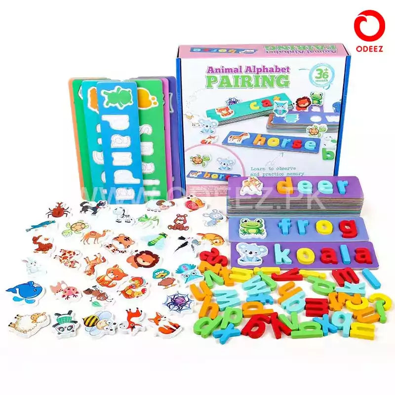 Animals Spelling Learning Kit