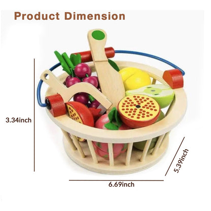 12 pc Magnetic Fruit Cutting Set