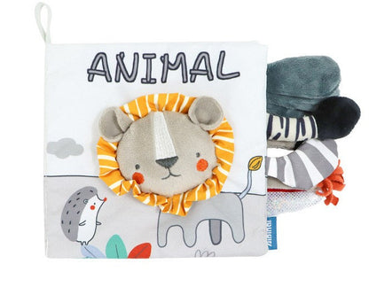 Montessori Baby Sensory Cloth Book