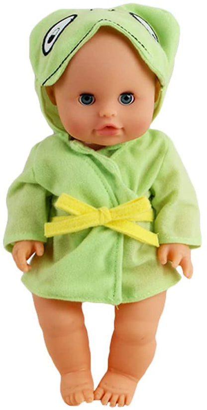 12” Interactive Swimming Baby Doll Bath Time Bathing and Swim Play Set with Toy Rubber Ring Soap Kids Toys Prefect Christmas Gift