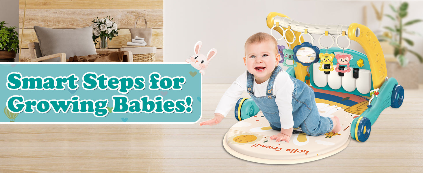 2-in-1 Baby Play Mat & Activity Gym- Plush Zoo Animal Ball Pit with Engaging Toys for Babies Aged 0-12 Months, ldeal for Early Development, Holiday Gifts, and Stimulating Playtime