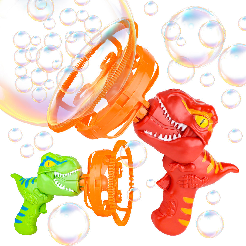 Dinosaur Portable Automatic Bubble Maker Colourful Big Bubble Summer Indoor Outdoor Toys for Kids