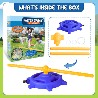 Yard Outdoor Activities Water Sprinklers Summer Toy for Kids Sprays Outside Garden Lawn Water Toys for Boys Girls Activities Backyard Game