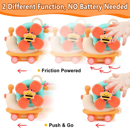 Snail Suction Cup Spinner Toys Take Apart Suction Toy Fidget Spinners for Kids Suction Toys Bath Toys Sensory Toys