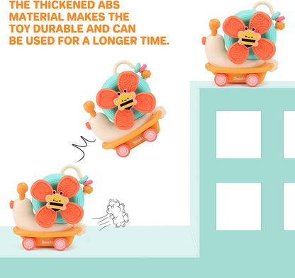 Snail Suction Cup Spinner Toys Take Apart Suction Toy Fidget Spinners for Kids Suction Toys Bath Toys Sensory Toys