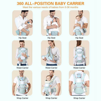 Baby Carrier with Lumbar Support