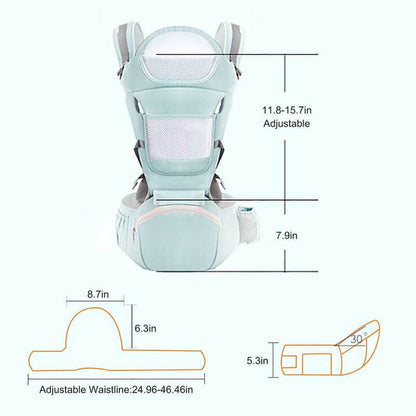 Baby Carrier with Lumbar Support