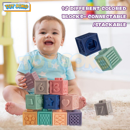Infant Blocks for Kids – Baby Teething Toys & Learning Fun