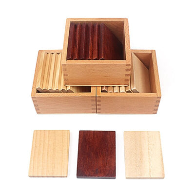 Fidtoy Barres Baric Tablettes Montessori Jouet Sensoriel en Bois
