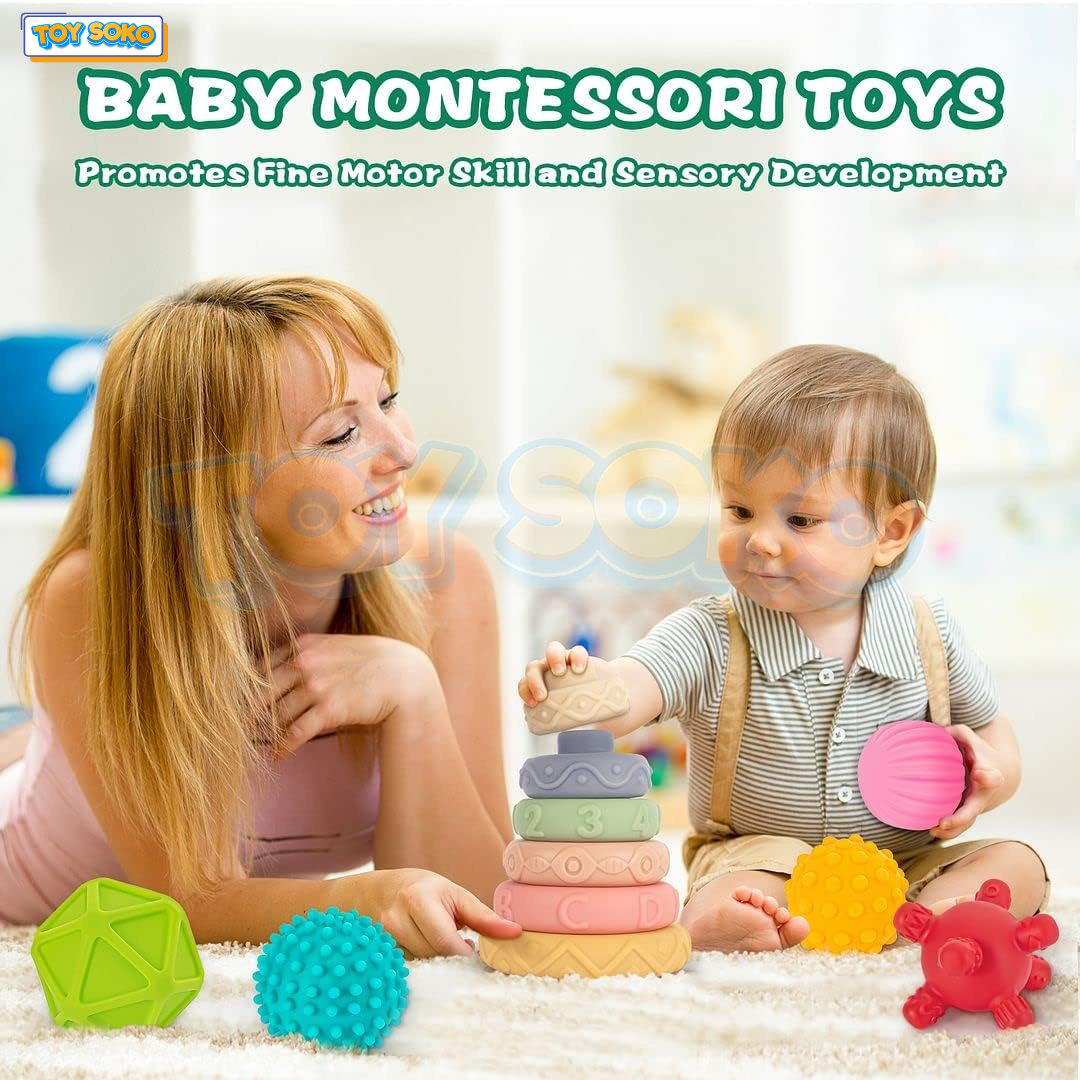 Infant Blocks for Kids – Baby Teething Toys & Learning Fun