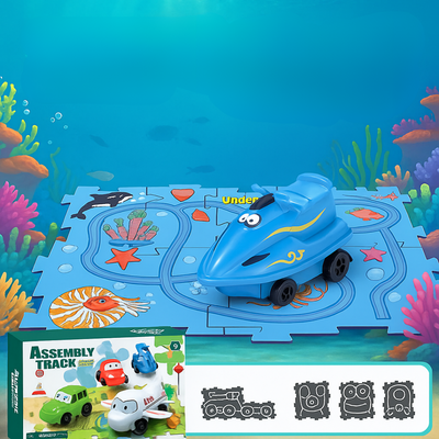 Car Track™ - Construisez, jouez et explorez - Ensemble de voitures de jouet
