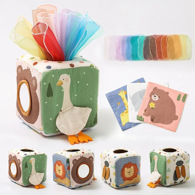Montessori Baby Tissue Box