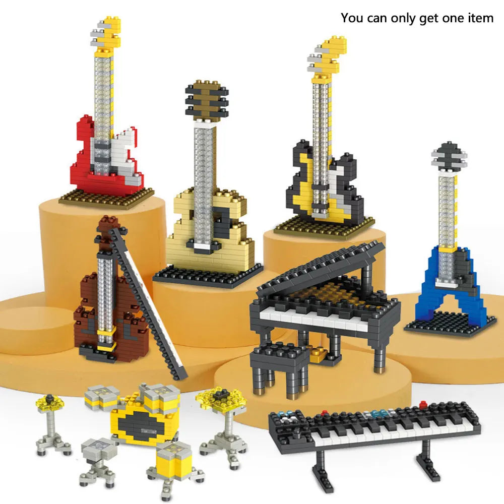 Construction Instrument™ - Bouw Je Eigen Minimuziekinstrument - Miniatuur muziekinstrument