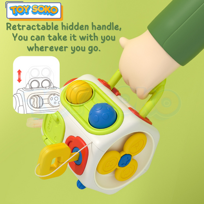 Activity Cube – 10-in-1 Baby Development Toys for Toddlers