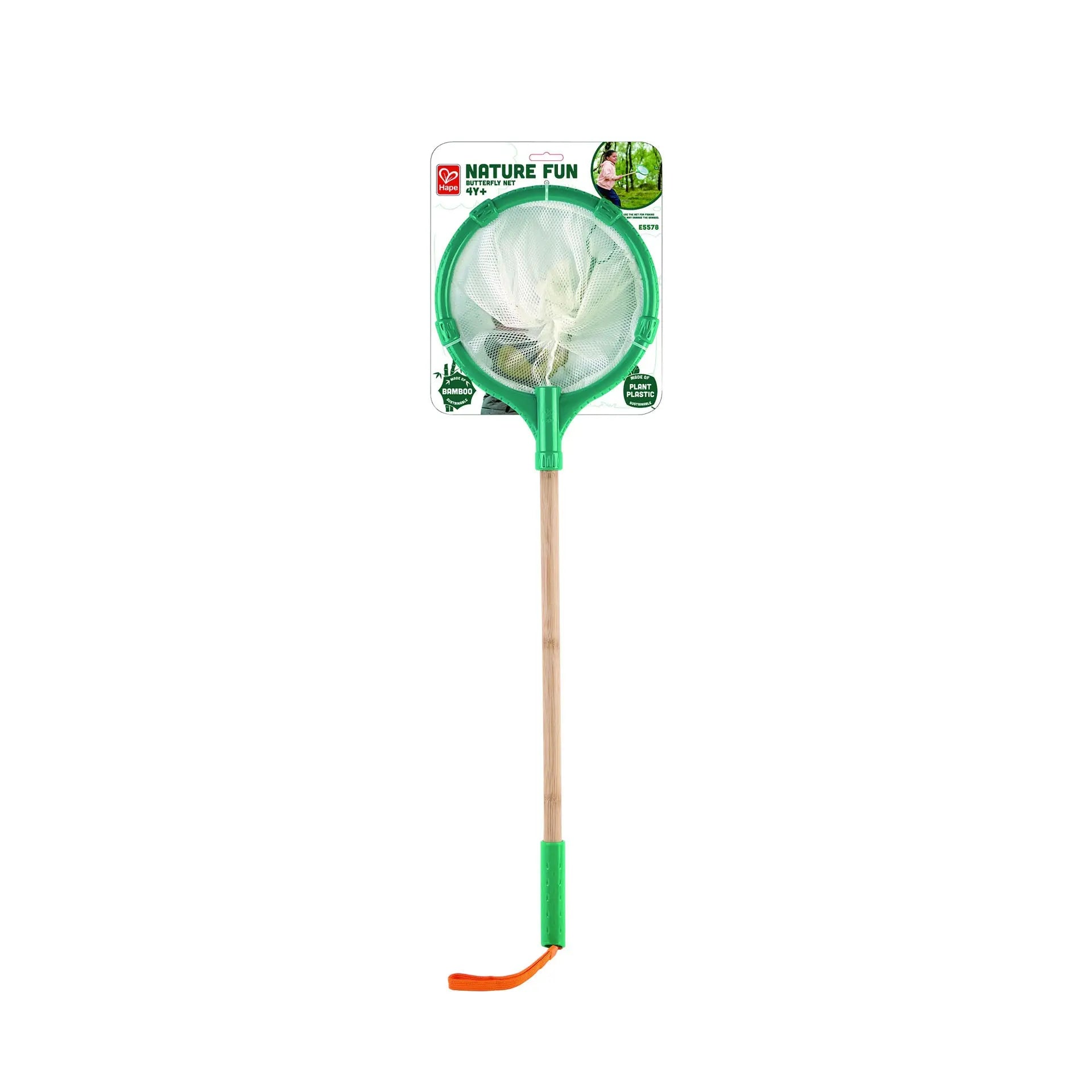 Fidtoy Kids Butterfly Net Outdoor Explorer Toy Nature Learning Tool