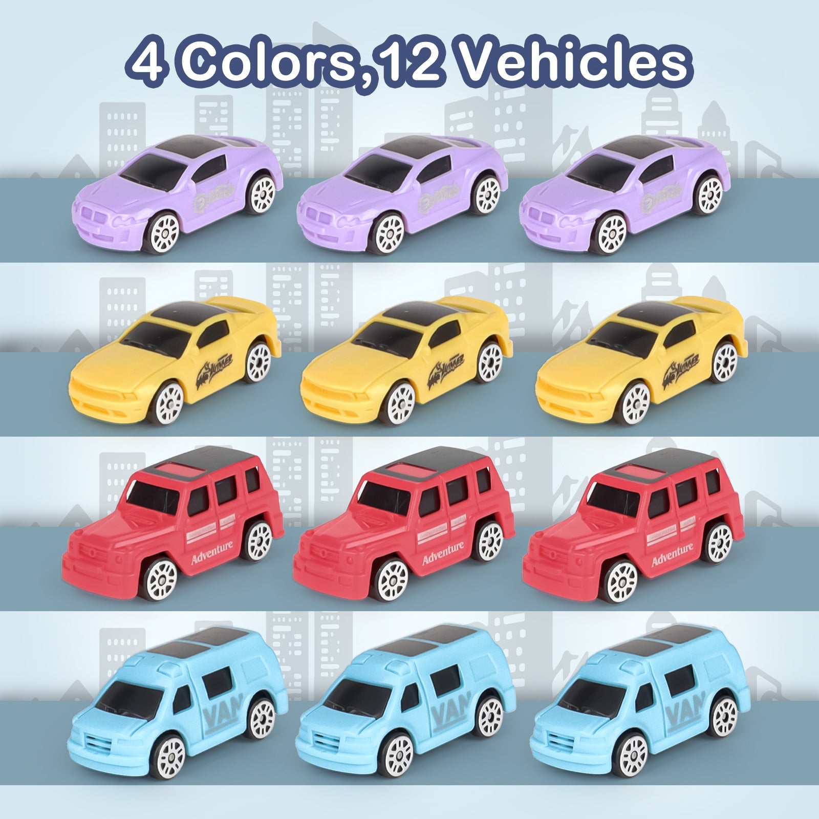 Garage Track Set with Music and Light Effects 3-story Parking Building with Electric Elevator Toys Vehicle Garages Great Present for Kids