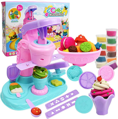 Ice Cream Clay Set™ - Créations Cool - Machine à glace en pâte à modeler