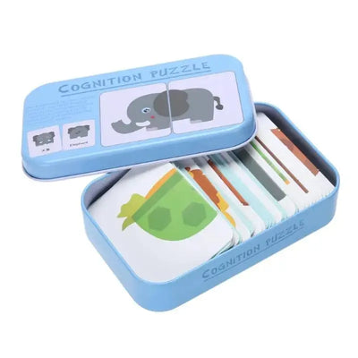 Fidtoy 4 cajas de diferentes colores – Juguete educativo Montessori para niños pequeños y preescolares