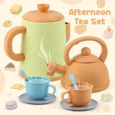 Pretend Play Cookware Kitchen Toy Set for Kids 2- 6 Years Old