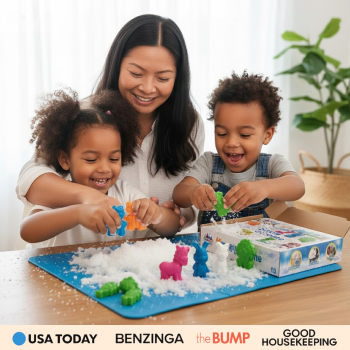 SnowDream™ Instant Snow Kit - Soothing Sensory Snow That Keeps Kids Busy for Hours