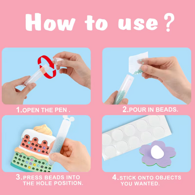 DIY Beads Pen™ - Bouw, Knutsel & Geniet - Diamond Painting