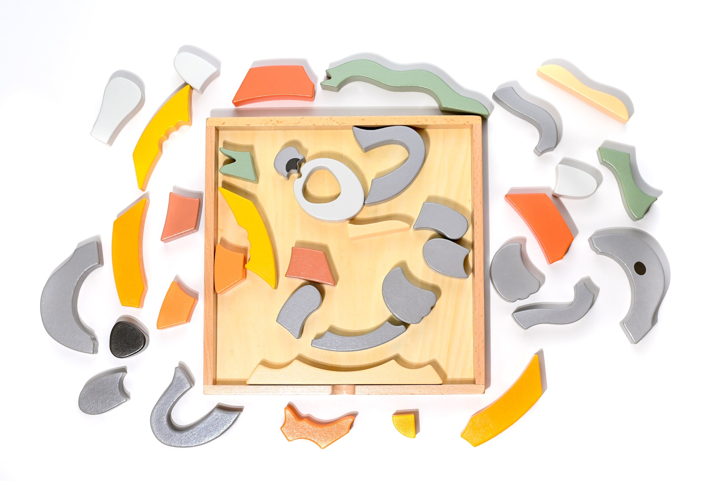 Kirra the Koala Abstract Building Block Puzzle / Home Decor Display