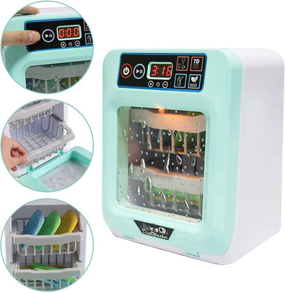 'My First Dishwasher’ LCD Screen Kitchen Play Set for Kids Role Play Christmas Gift with Realistic Lights and Sound Functions