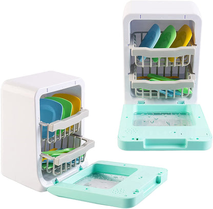 'My First Dishwasher’ LCD Screen Kitchen Play Set for Kids Role Play Christmas Gift with Realistic Lights and Sound Functions