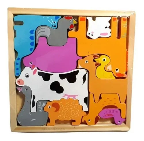 3D Assembling Puzzle Board Random Design - 215