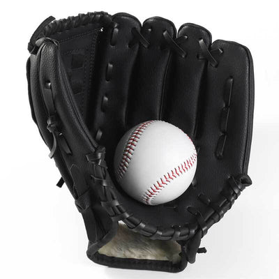 Fidtoy Baseball Glove for Kids and Adults – Adjustable Synthetic Leather Infield Mitt for Baseball, Softball, Tee-Ball
