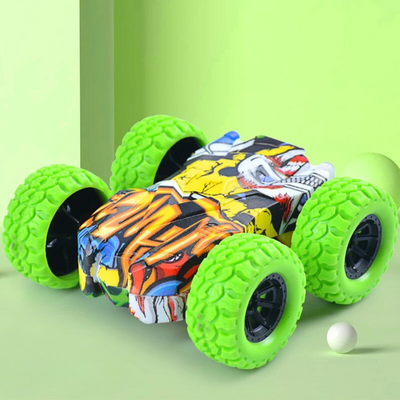 Coche de Acrobacias Doble™ - Diversión por Ambos Lados - Coche de Juguete