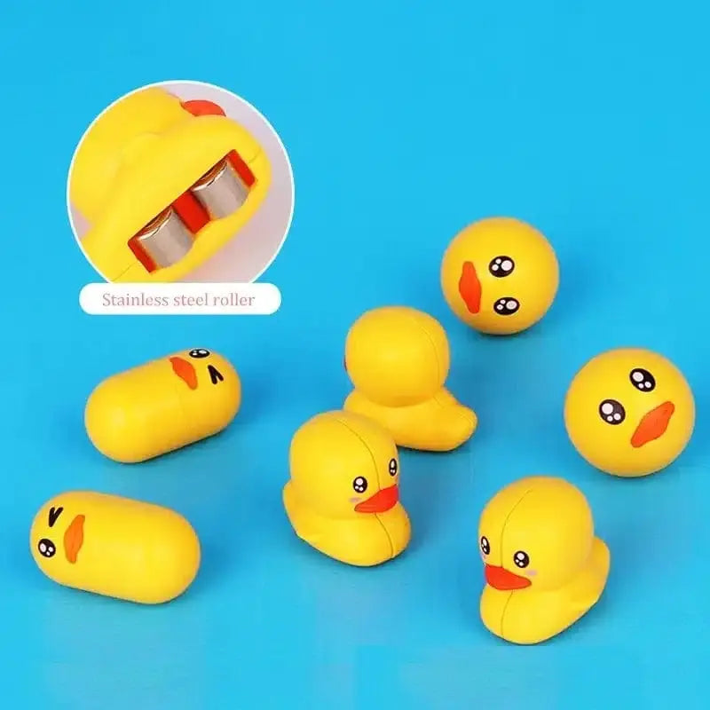 Fidtoy Duck Suction Cup Bathtub Tobogan Toy – Interactive Bath Toys for Toddlers
