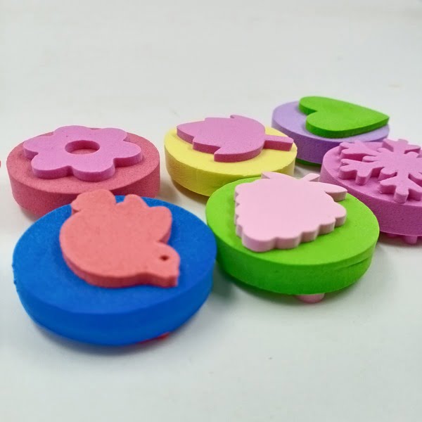 6PC FOAM STAMP KIDS DESIGN (6FSK) - EKC1968