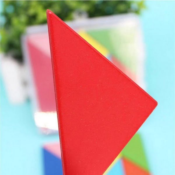 Wooden Medium Tangram Puzzle With Plastic Storage Box 1Pc Will Be Shipped - EKT3276
