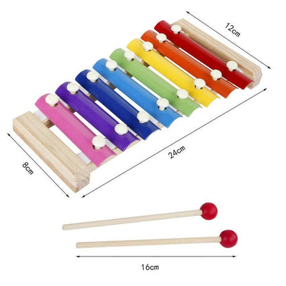 Wooden Xylophone | Colorful Musical Instrument Toy