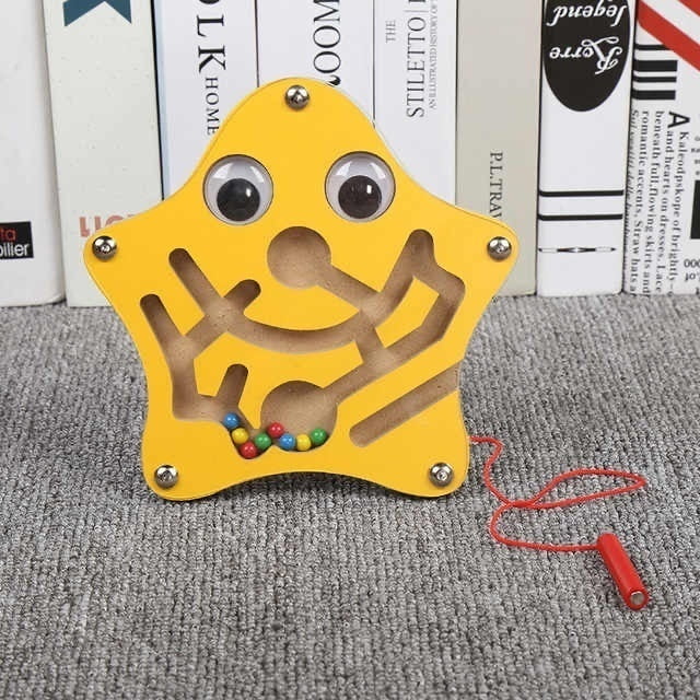 Magnetic Mini Maze | Skill-Building Toy (One Random Design Shipped)